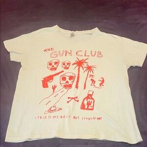 The Gun Club Vintage Punk Rock Tee. Women’s XS.